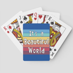 Baraja De Cartas Es un mundo hermoso