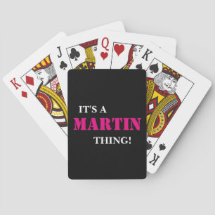 Baraja De Cartas ¡Es UNA COSA de MARTIN!