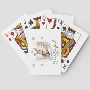 Baraja De Cartas Es una vida invernal Tarjetas de juego