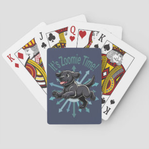 Baraja De Cartas Es Zoomie Time Black Lab