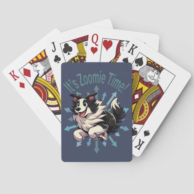 Baraja De Cartas Es Zoomie Time Border (Reverso)