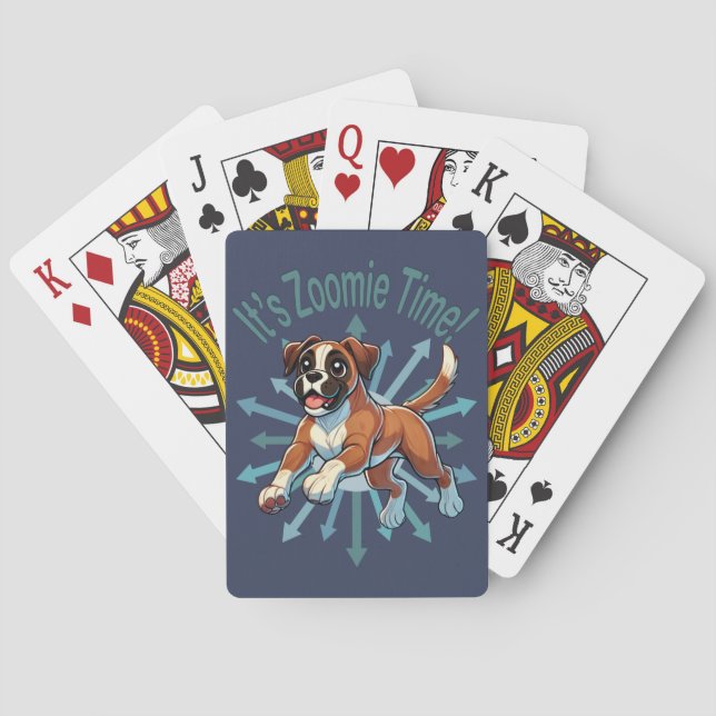 Baraja De Cartas Es Zoomie Time Boxer (Reverso)