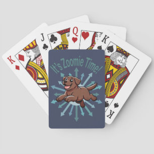 Baraja De Cartas Es Zoomie Time Chocolate Lab