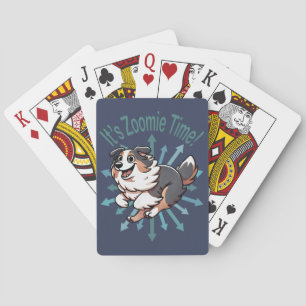 Baraja De Cartas Es Zoomie Time el Pastor Australiano
