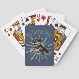 Baraja De Cartas Es Zoomie Time Rottweiler
