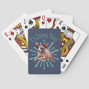 Baraja De Cartas Es Zoomie Time Sphynx Cat