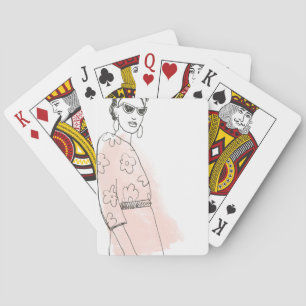Baraja De Cartas Esbozo de moda