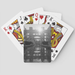 Baraja De Cartas Escala de grises de Coronado Sunburst