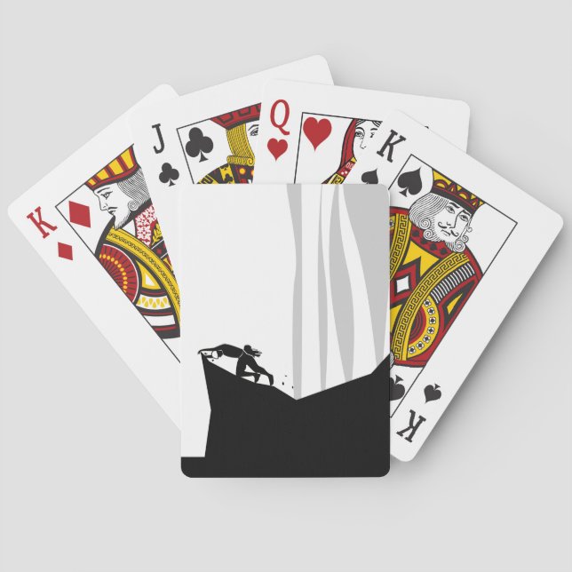 Baraja De Cartas Escalador rocoso 1 (Reverso)
