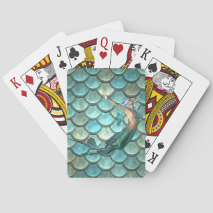 Baraja De Cartas Escamas de cola de sirena