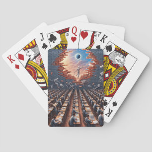 Baraja De Cartas Escape de Matrix: Sala de Exámenes Surrealistas