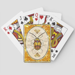 Baraja De Cartas Escarabajo de hojas rojas