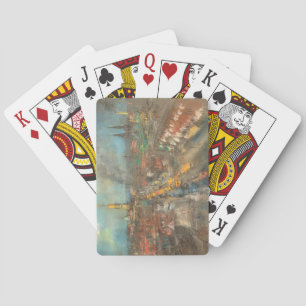 Baraja De Cartas Escena callejera en Indianápolis (Indiana, Estados