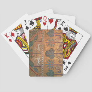 Baraja De Cartas Escena con los Centaurs, del cuarto de rey Ruggero