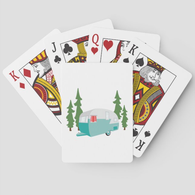 Baraja De Cartas Escena de la cámara (Reverso)
