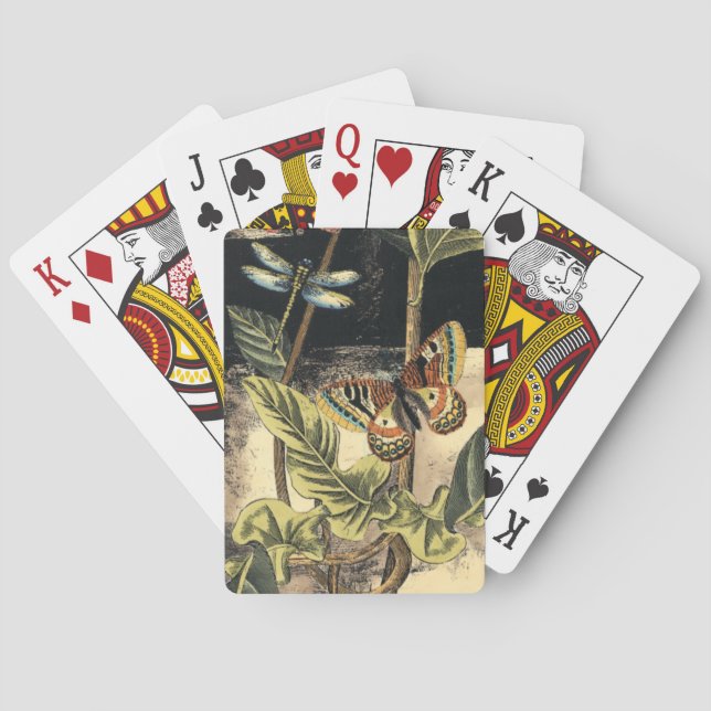 Baraja De Cartas Escena de naturaleza oscura de Vision Studio (Reverso)