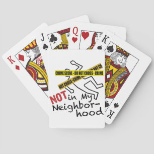 Baraja De Cartas Escena del crimen