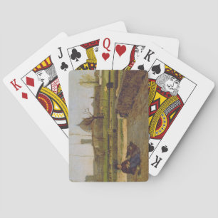 Baraja De Cartas Escena diaria, cerca de Florencia, c.1865