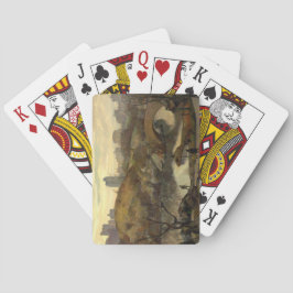 Baraja De Cartas Escena en Central Park (Nueva York, Nueva York, Es