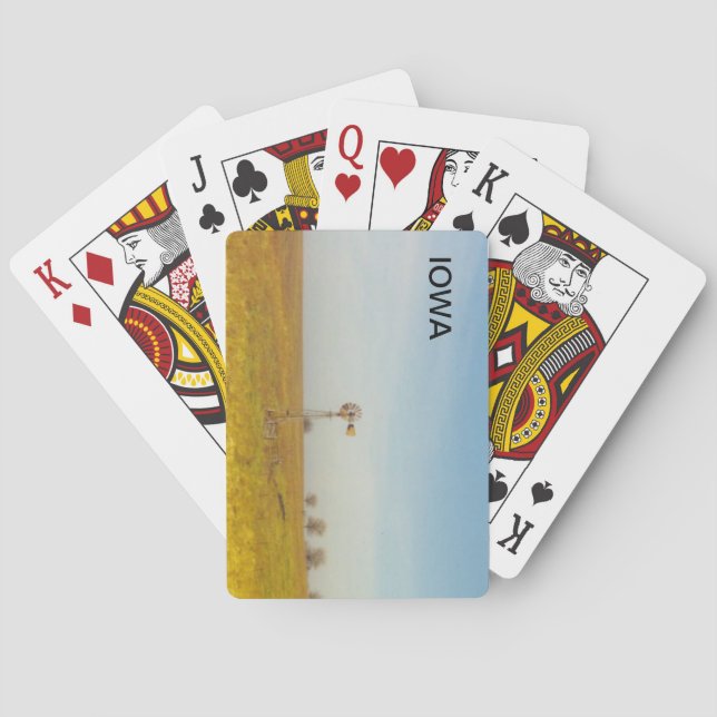 Baraja De Cartas escenas de iowa (Reverso)