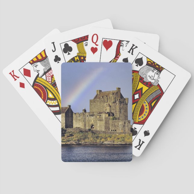 Baraja De Cartas Escocia, Highland, Wester Ross, Eilean Donan (Reverso)