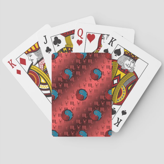 Baraja De Cartas Escorpio (Reverso)