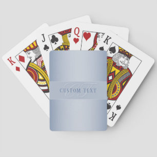 Baraja De Cartas Escritura de guión de monograma editable elegante