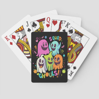 Baraja De Cartas Escuadrón de Halloween Ghouls