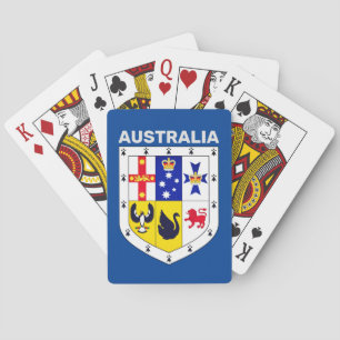 Baraja De Cartas Escudo de armas de Australia
