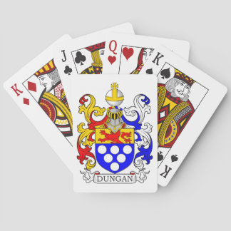 Baraja De Cartas Escudo de armas de Dungan