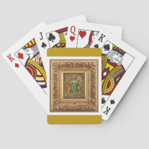 Baraja De Cartas Escudo de armas de la familia Van Westervelt
