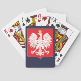 Baraja De Cartas Escudo De Armas De Polonia