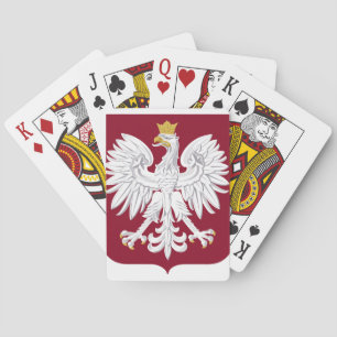 Baraja De Cartas Escudo de armas de Polonia
