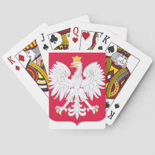 Baraja De Cartas Escudo de armas de Polonia