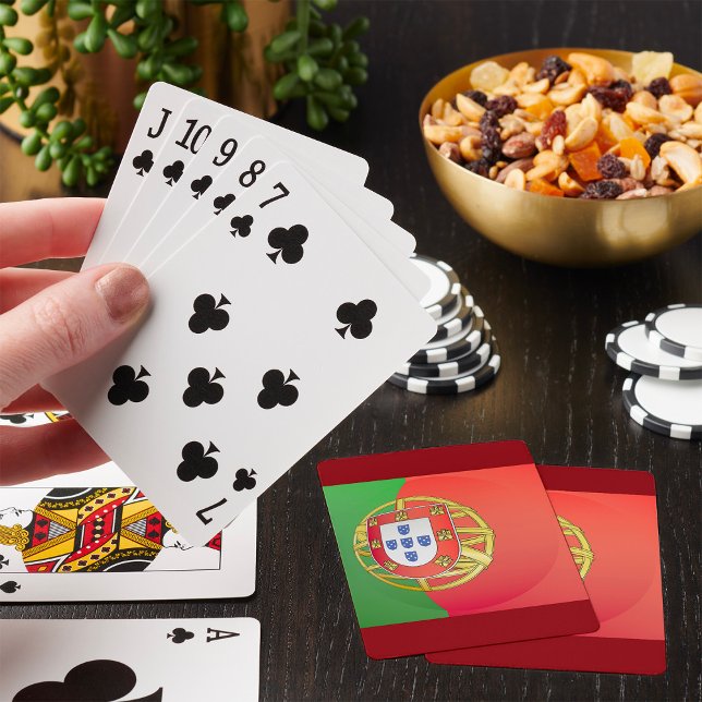 Baraja De Cartas Escudo de Armas de Portugal Cresta Portuguesa Band (Subido por el creador)