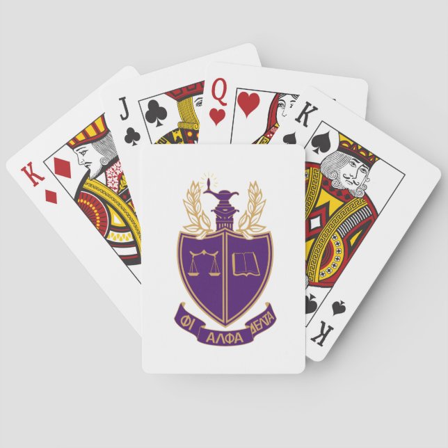 Baraja De Cartas Escudo de P.A.D. (Reverso)
