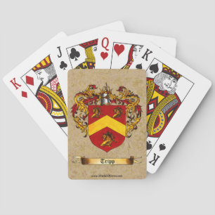 Baraja De Cartas Escudo de Tripp de brazos