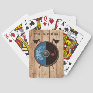 Baraja De Cartas Escudo de vibración y ejes
