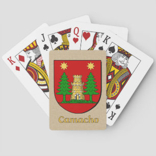 Baraja De Cartas Escudo heráldico de Camacho