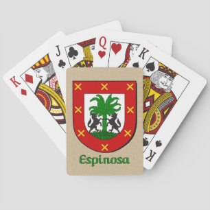 Baraja De Cartas Escudo heráldico de Espinosa