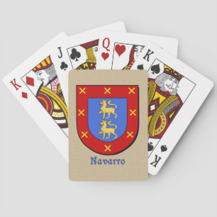 Baraja De Cartas Escudo histórico de Navarro
