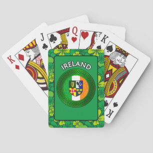 Baraja De Cartas Escudo irlandés