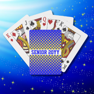 Baraja De Cartas Escuela Secundaria Azul y Amarillo 2025