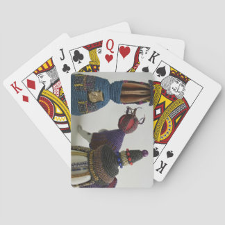 Baraja De Cartas Esculturas anudadas de la porcelana