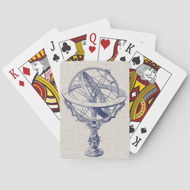 Baraja De Cartas Esfera Armillar (Reverso)