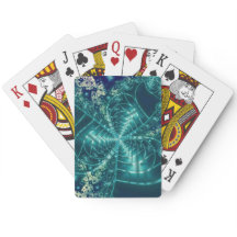 Espacio | Arte fractal azul y blanco