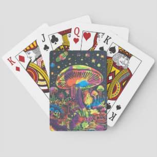 Baraja De Cartas Espacio para hongos