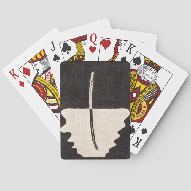 Baraja De Cartas Espadas de la leyenda: Reflexión (Reverso)