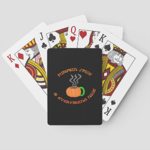 Baraja De Cartas Especie de calabaza PSL y todo lo bueno