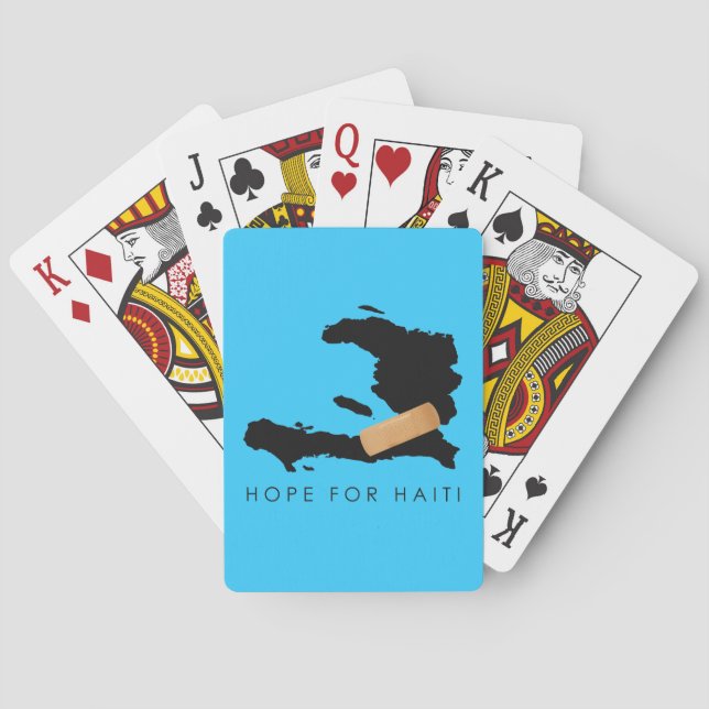 Baraja De Cartas Esperanza de Haití (Reverso)